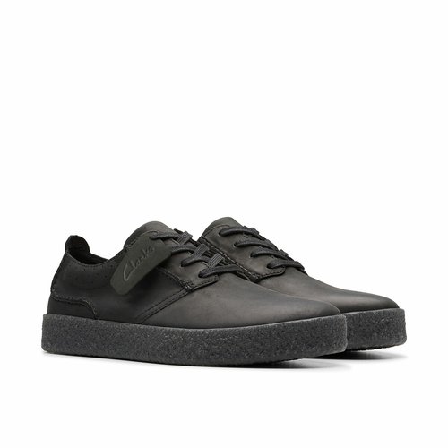 Chaussures a lacets streethill cuir Clarks noir La Redoute