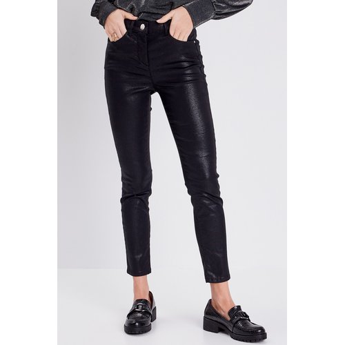 Pantalon leger enduit magique noir Breal La Redoute