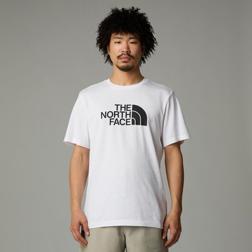 Easy Tee T Shirt with Logo Print in Cotton Mix
