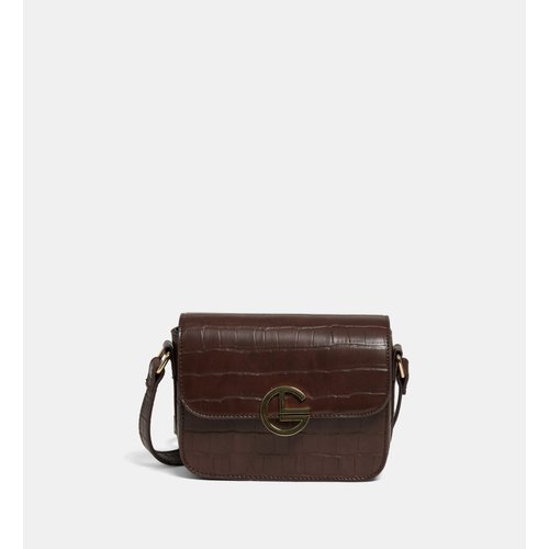 Sac besace crossbody morgane croco enduit Galeries Lafayette La Redoute