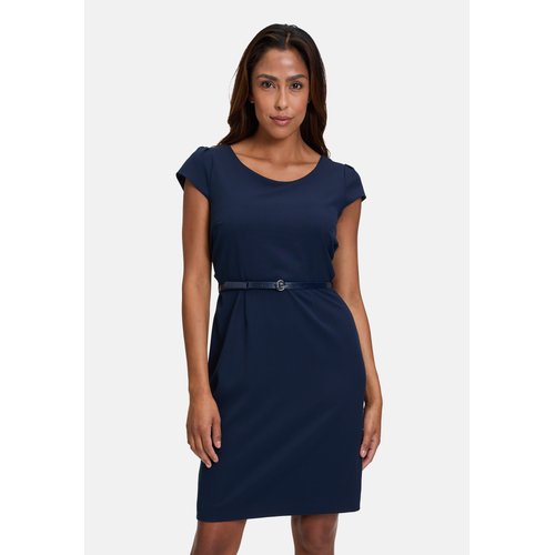 Robe droite avec ceinture outlet
