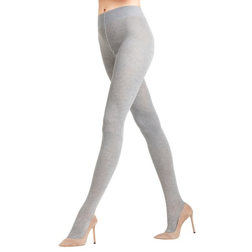 Collant opaque gris clearance