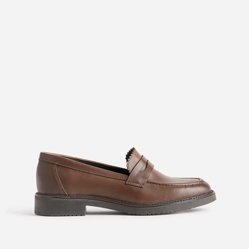 Mocassins jeanne marron Eram La Redoute