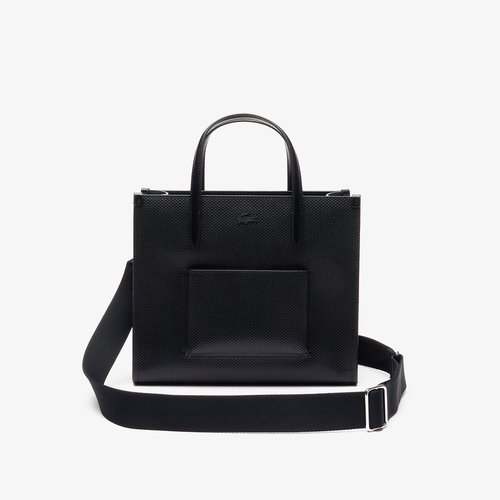 Sac lacoste cuir noir hot sale