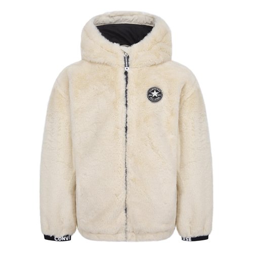 Sherpa jacket beige Converse La Redoute