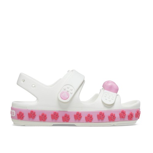 Kids crocband cruiser pet sandals white pink Crocs La Redoute
