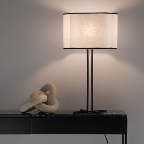 BESTonZON Abat-jour à Clipser Tissu Pour Lampe De Table Petit Abat-jour Moderne Et Décoration Pour Chambre Salon