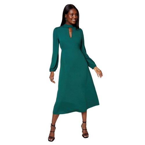 Robe longue vert sapin on sale