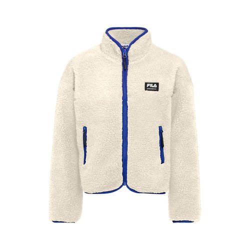 Veste polaire zippee en molleton beige camel Fila La Redoute
