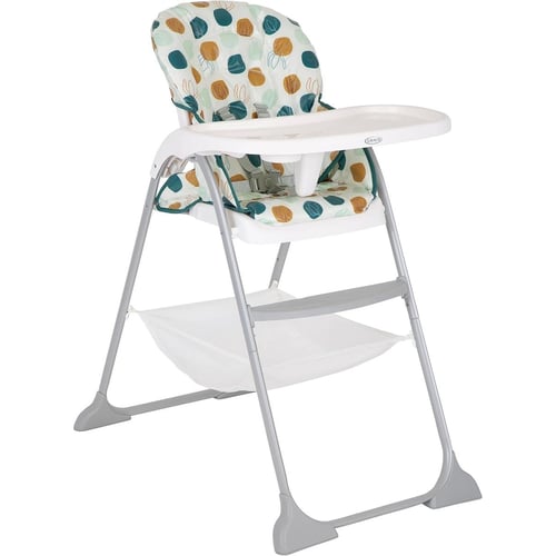 Joie - Mimzy Snacker - Chaise Haute Bébé Pliable - Pliage Rapide à Une Main - Dossier Inclinable - Plateau Amovible