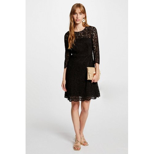 Robe dentelle rouge morgan on sale