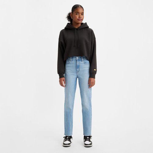 Extra high waisted mom jeans online