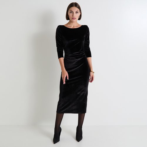 Robe fourreau noir Grain De Malice La Redoute