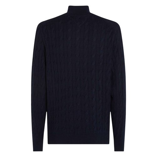 Pull col roulé noir homme tommy hilfiger 2025