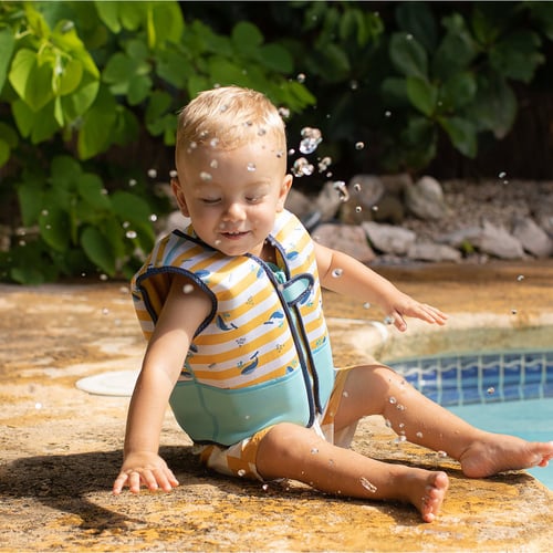 Gilet De Sauvetage Enfant 2-9 Ans – Mousse EPE, Fermeture éclair, Sangles Réglables – Fille Et Garçon