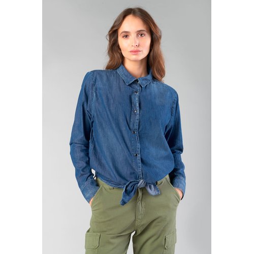 Chemise en jeans felixa blue Le Temps Des Cerises La Redoute