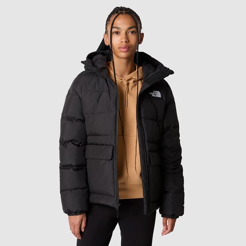 Gotham hooded padded jacket with embroidered logo black The North Face La Redoute