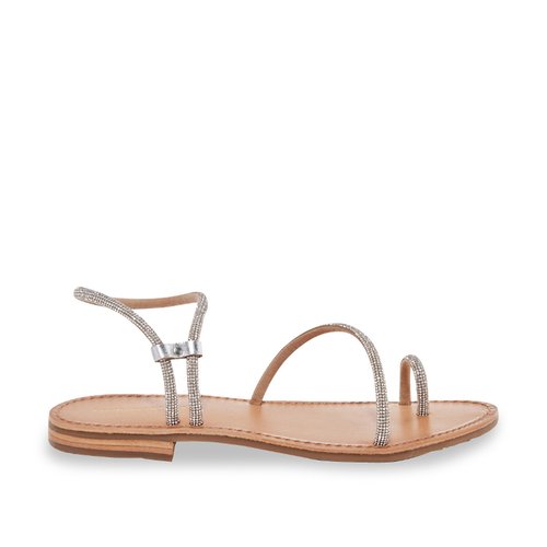 Sandale avec strass hot sale