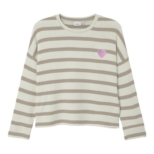 Sanetta Camicia Da Notte Lunga Per Bambine E Ragazze - Morbida E Sostenibile, Off-White - 4