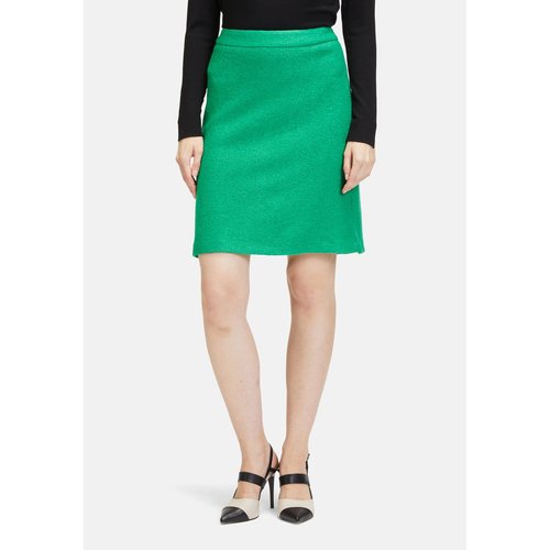 Jupe en laine bouillie a fermeture zippee jolly green Betty Barclay La Redoute