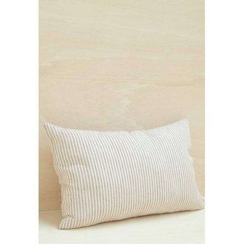 15 Pochettes à Cordon Coton Lin - Pour Pailles, Couverts, Rangement Cuisine, Taille 25x8 Cm, Beige