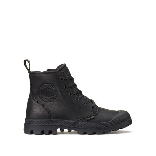 White leather palladium boots cheap