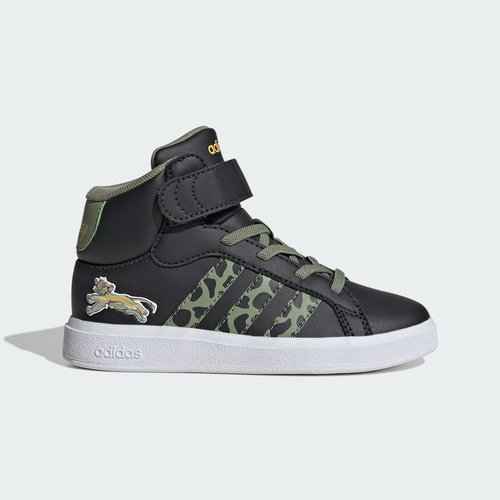 Chaussure mi montante adidas disney lion king grand court enfants carbon tent green semi spark Adidas Sportswear La Redoute