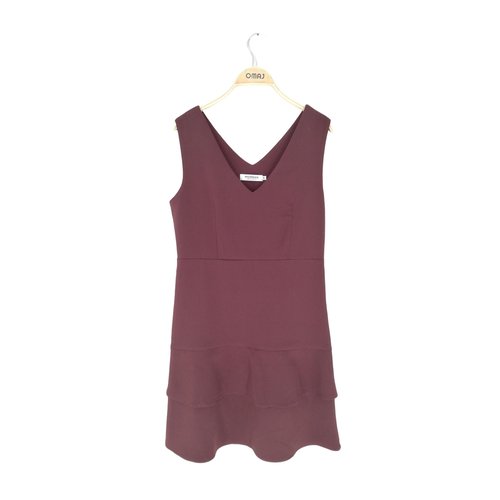 Morgan robe bordeaux top