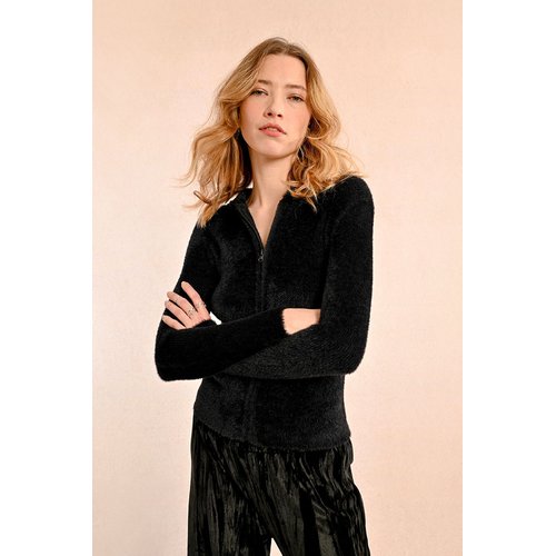 Gilet loungewear a capuche noir Molly Bracken La Redoute