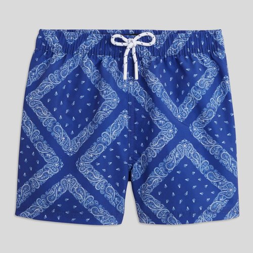 Short de bain imprime certifie oeko tex electrique Monoprix La Redoute