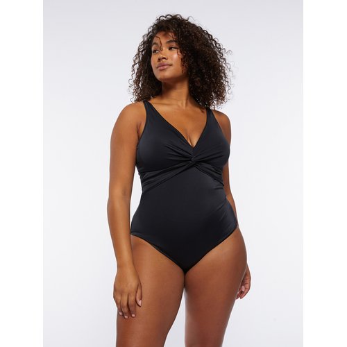 Maillot de bain une piece avec un n ud au centre sur le devant qui met les courbes en valeur Fiorella Rubino La Redoute
