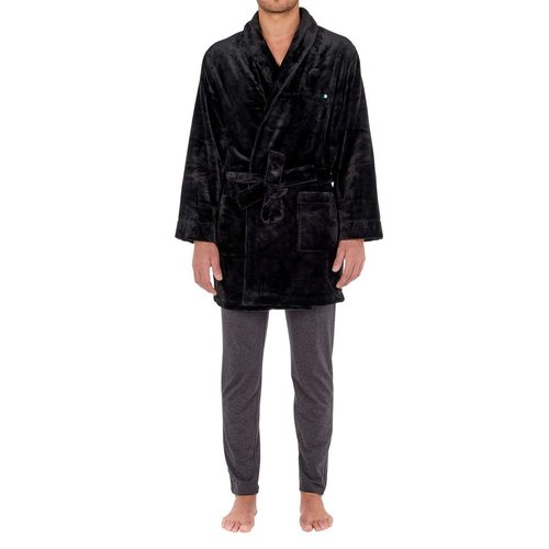 Peignoir nice noir Hom La Redoute