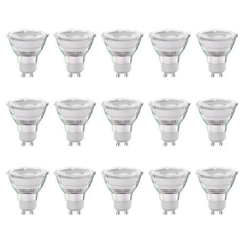 Lot de 15 ampoules led gu10 850.0 lm blanc gris argent Lexman La Redoute