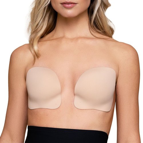 Bonnets push up cups adhesifs beige Bye Bra La Redoute