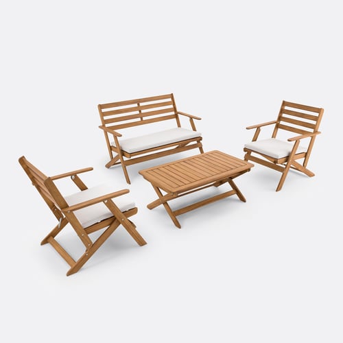 La Redoute - Muebles de jardín plegables de acacia, Solara