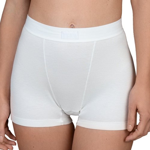 Boyshort femme taille haute ecovero natural rib Bye Bra La Redoute