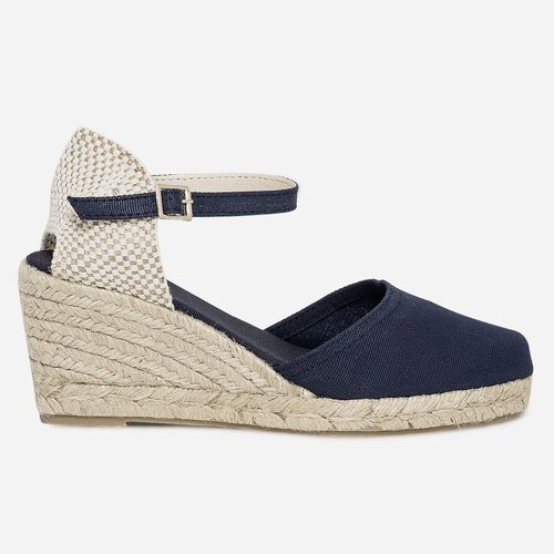 Sandales compensees adelaide bleu Eram La Redoute