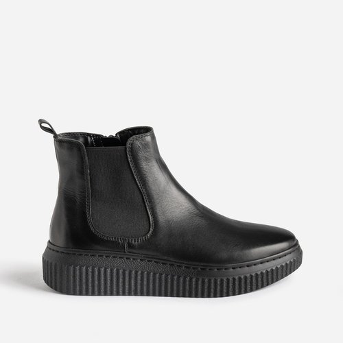 Boots plats aimee noir Eram La Redoute