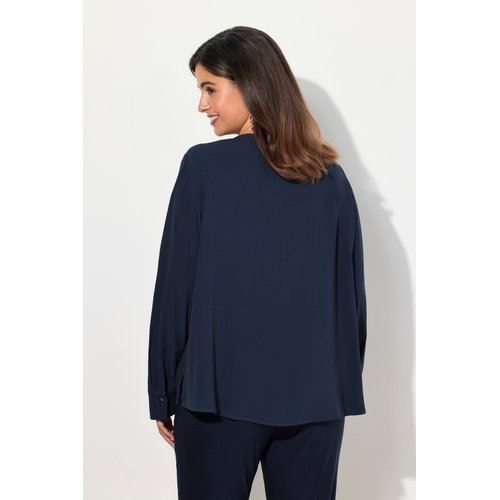 Tunique a manches longues coupe evasee Ulla Popken La Redoute