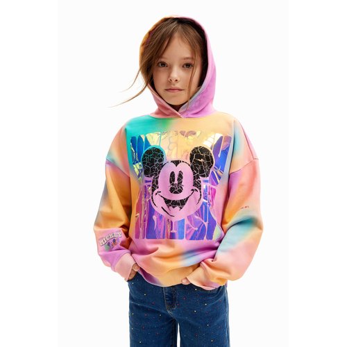 Sweat shirt mickey arty rouge Desigual La Redoute