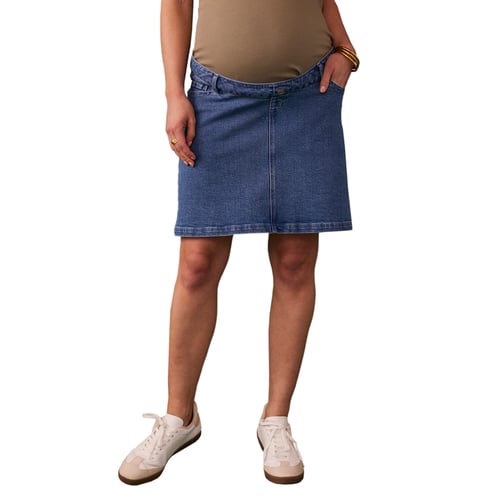 Mija Jupe De Grossesse Et Maternité En Denim Jeans Décontractée 9060 - Coupe Confortable