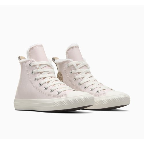 Pink high top converse girls sales