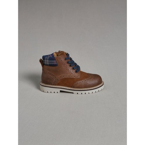 Bottillons en cuir marron Cyrillus La Redoute