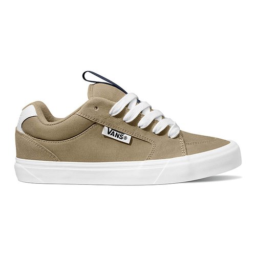 Leather beige vans shop