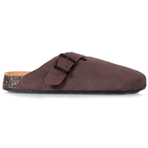 Chaussons sabots en cuir semelle extra souple Isotoner La Redoute