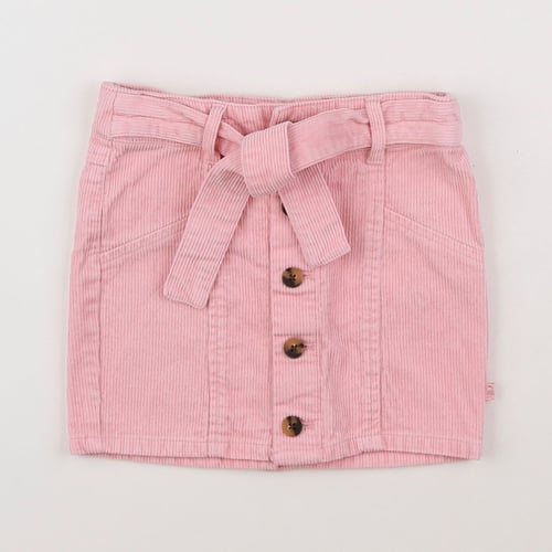 Tunique Blouse OKAIDI Pour Fille 4 Ans - Rose Très Pâle - 100% Coton - Occasion Très Bon état