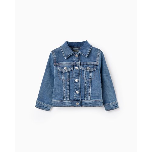 Veste en jean pour bebe fille bleu Zippy La Redoute