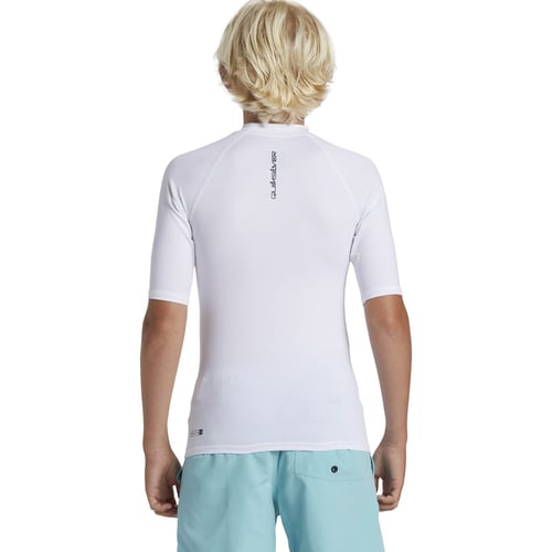 Haut De Natation Enfant Garçon 6-12 Ans - Manches Courtes, Protection UV UPF 50+, Séchage Rapide - Pour Piscine Et Plage - 5