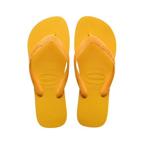 Tong jaune sale
