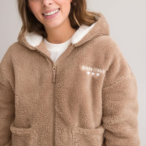 Hooded teddy bear jacket new arrivals
